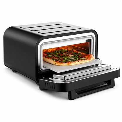 four à pizza ouvert 